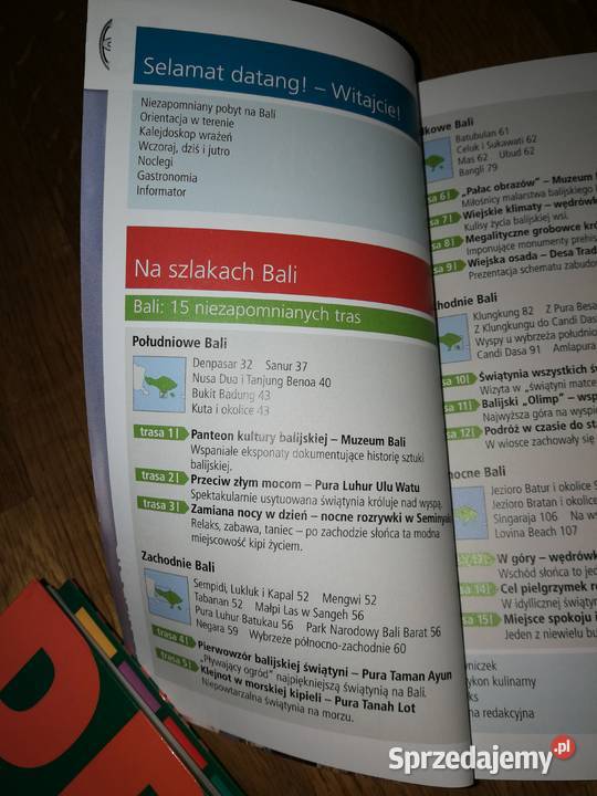 Sprzedam przewodnik Bali z mapą Kraków