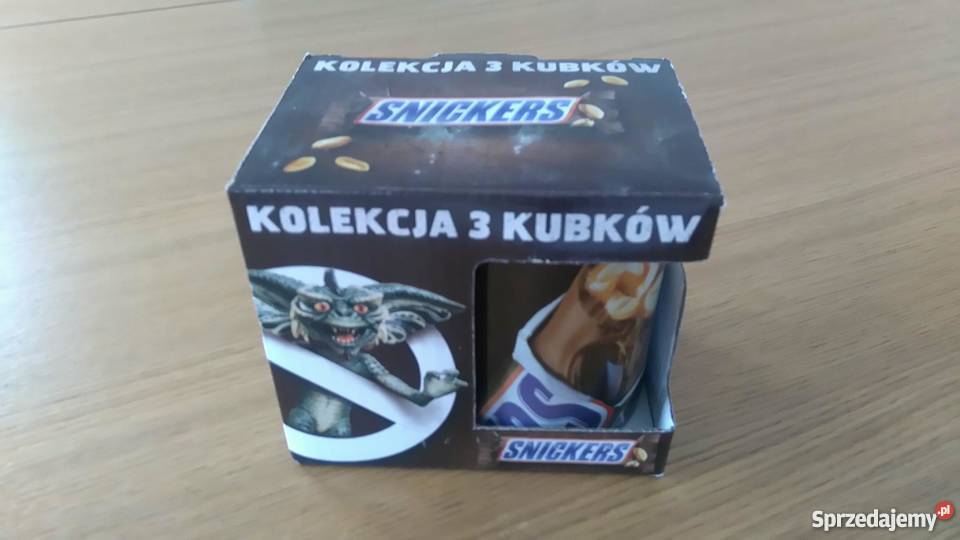 Kubek snickers gremlins zgłodniałeś i wyłazi z Akcesoria kuchenne