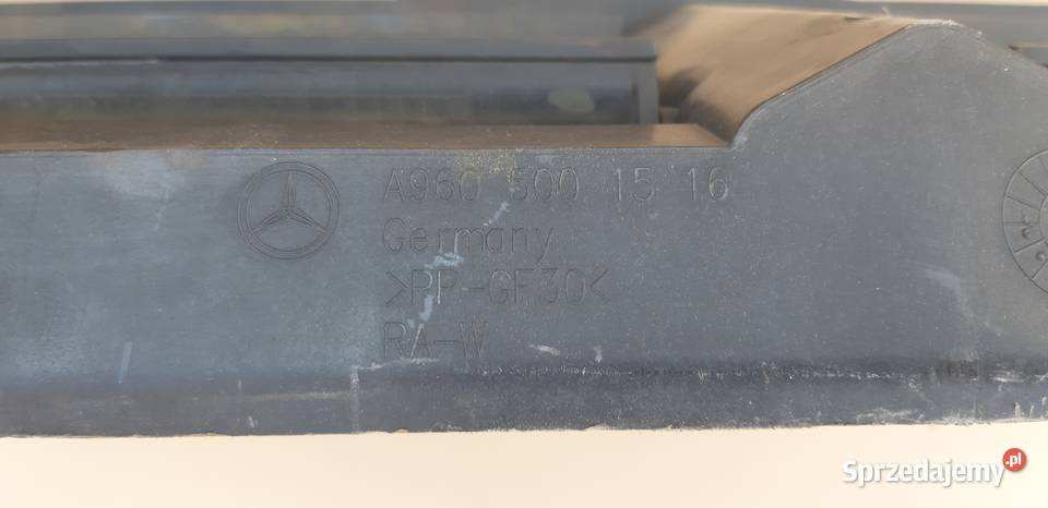 MERCEDES ACTROS MP4 ŻALUZJA CHŁODNICY KIEROWNICA Bieleń