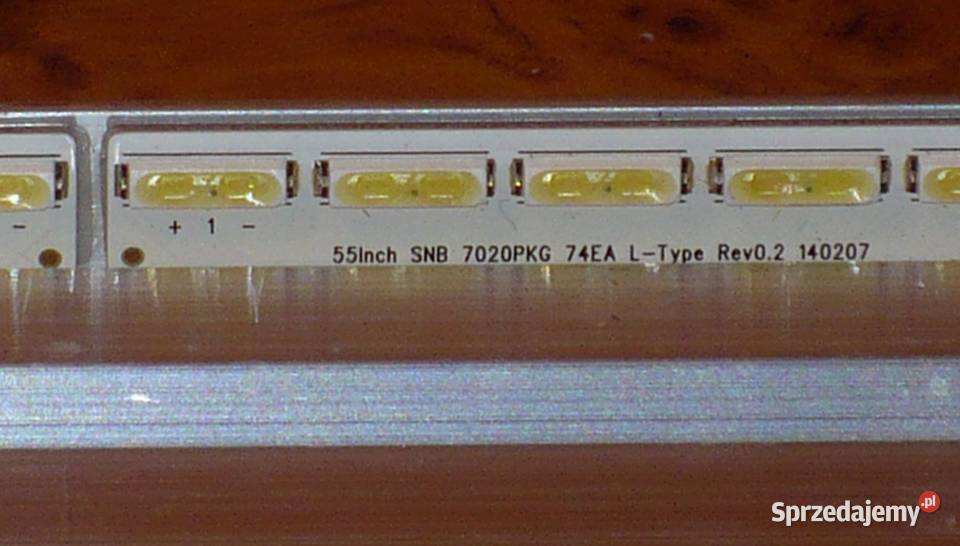 Listwy LED SNB 7020PKG Podśw matrycy Technika lubelskie Lublin