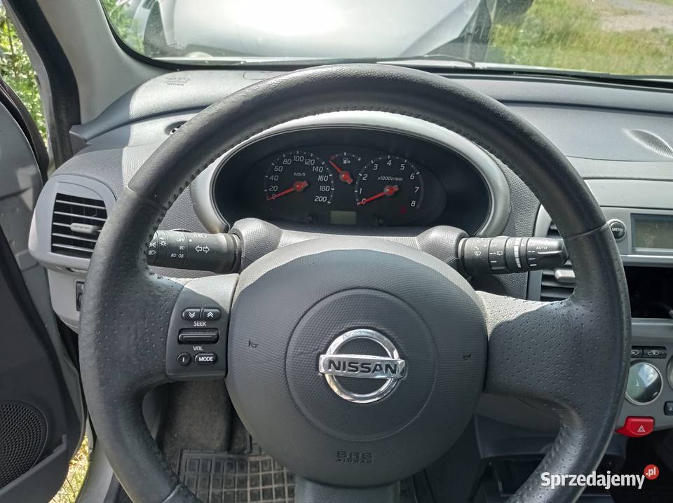 Nissan Micra 14 65 kW 2003 r dawca części Samochody na części wielkopolskie Szklarka Myślniewska