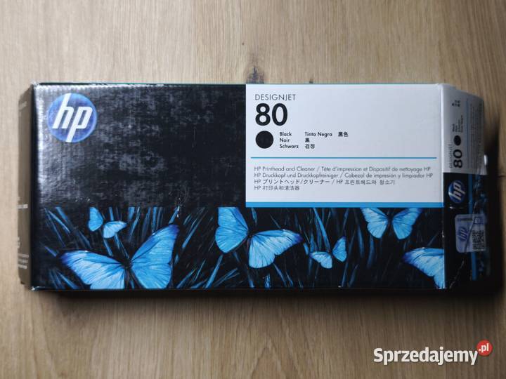 Głowica HP 80 CZARNA BLACK C4820A HP 1050 1055 Gdańsk