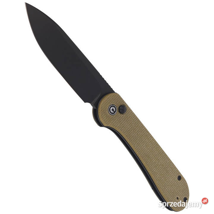 CIVIVI Knife Button Lock Elementum Olive Micarta Warszawa sprzedam