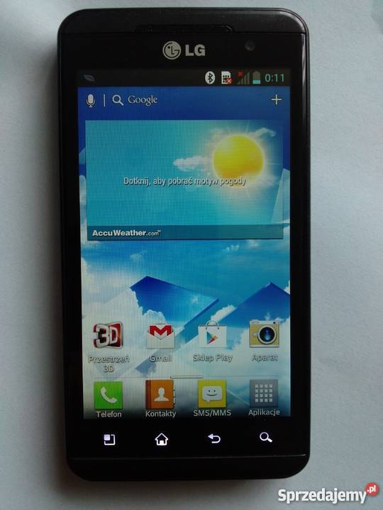 Lg p920 słuchawki kabel ładowarka etui silikonow Luzino sprzedam