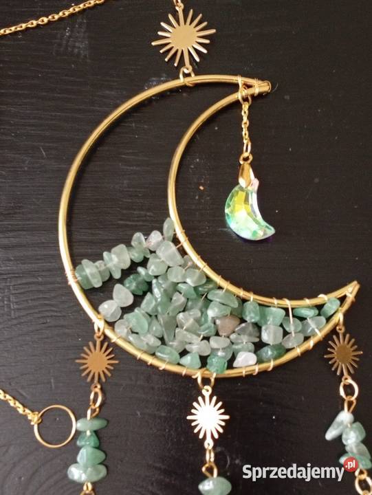 Piękny duży pryzmat łapacz słońca księżyc Szczecinek