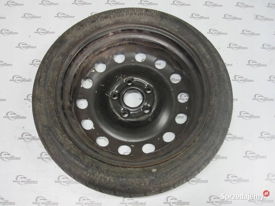 VW GOLF AUDI SEAT ALTEA koło dojazdowe 1257016