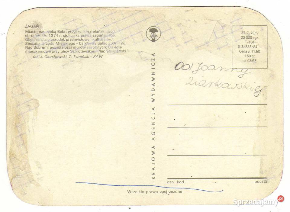 ŻAGAŃ POCZTÓWKA WIELOWIDOKOWA Krynki