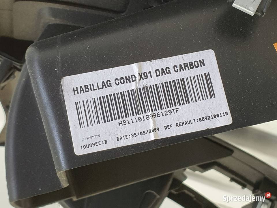 Renault Laguna III DOLNA OSŁONA DESKI Rudka