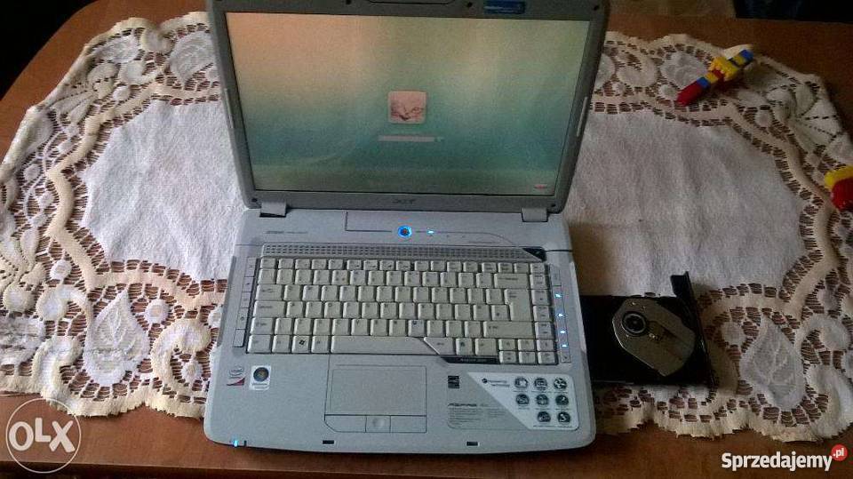 Laptop ACER Aspire 5920 Obsługa standardu 802.11n  Mogilno