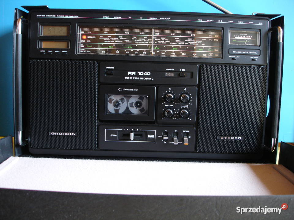 Radiomagnetofon GRUNDIG RR1040 PROFESSIONAL Zielona Góra