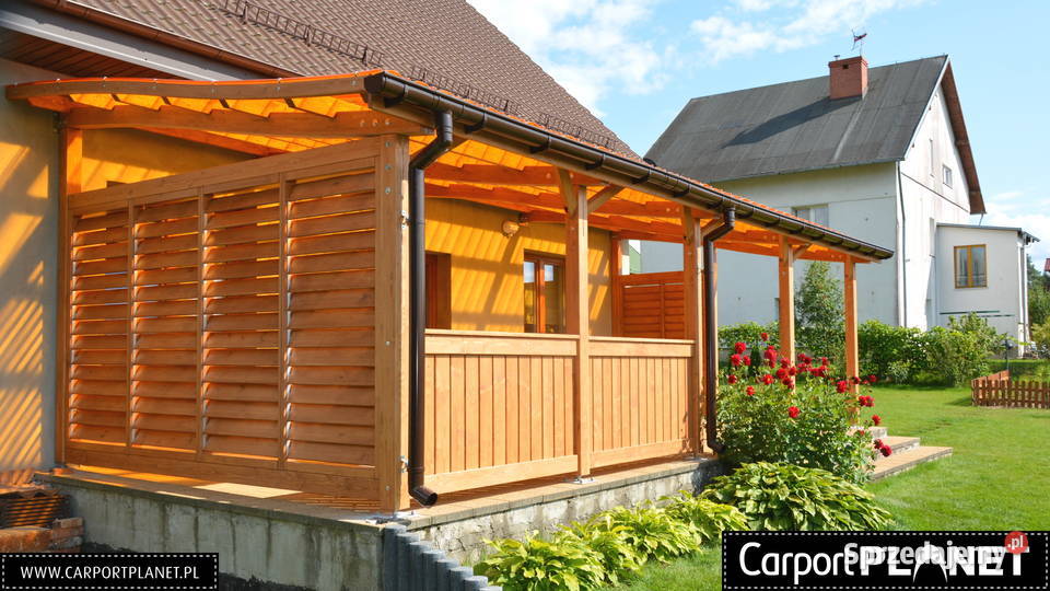Całoroczna pergola tarasowa zadaszenia tarasu Szczecin