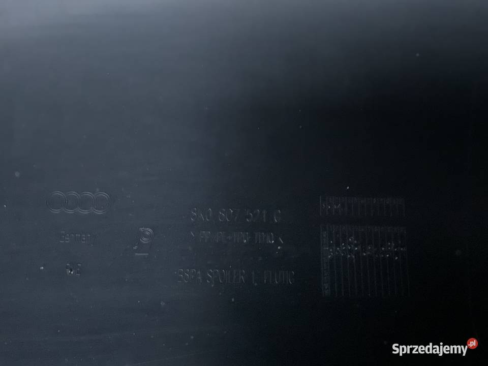 Audi A4 B8 LIFT SEDAN ZDERZAK TYŁ osobowe Zderzaki wielkopolskie