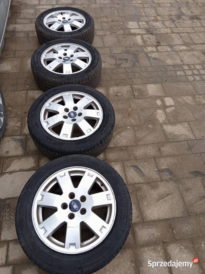 Alufelgi Ford 16 5x108 opony 20555r16 Róża