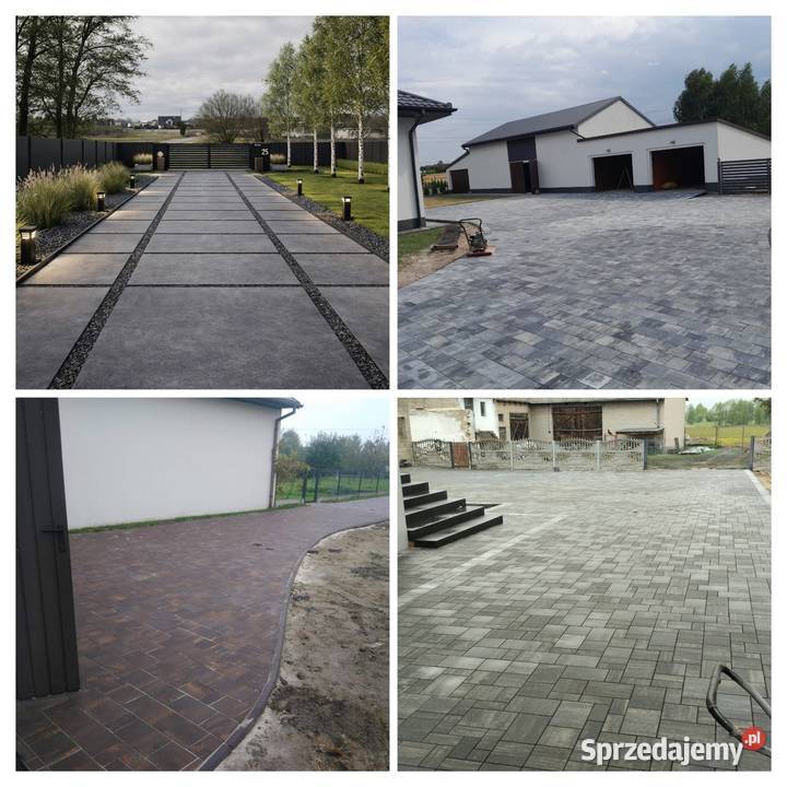 Brukarstwo układanie kostki brukowej kostka Piotrków Trybunalski