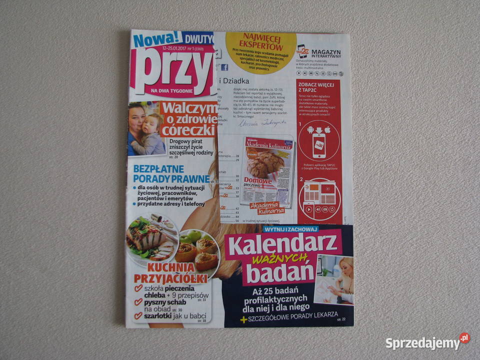 Przyjaciółka z 2017 i 2018 r dwutygodnik dwutygodnik małopolskie Brzegi