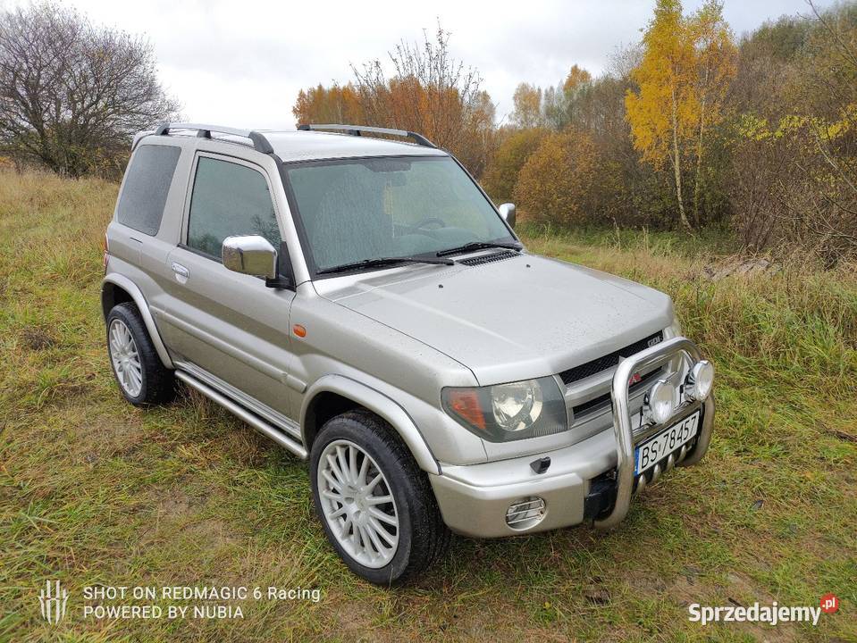 Mitsubishi Pajero Pinin Styling welurowa tapicerka Pajero Pinin sprzedam