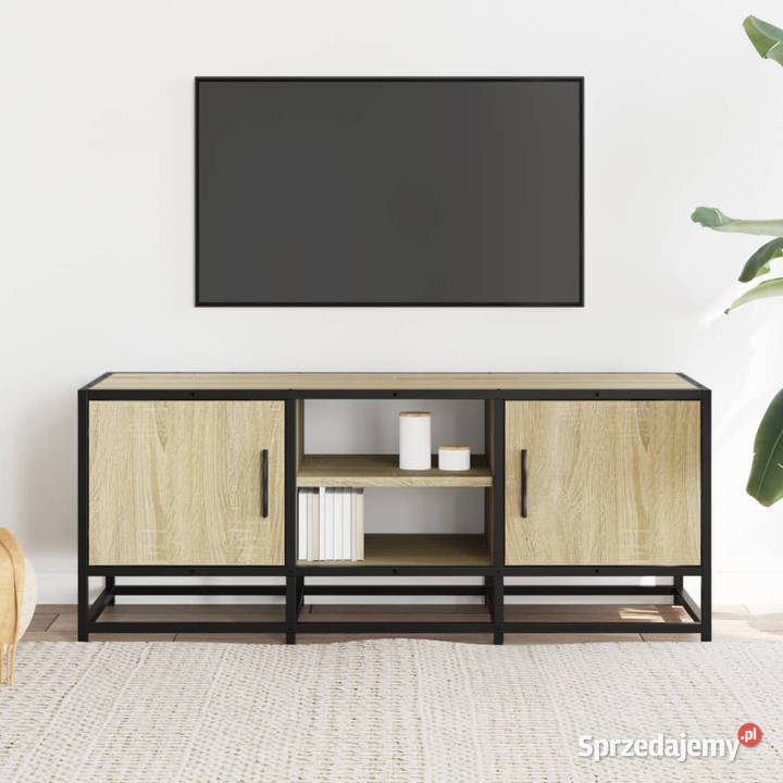 Szafka pod telewizor dąb sonoma 100x35x41 RTV Warszawa