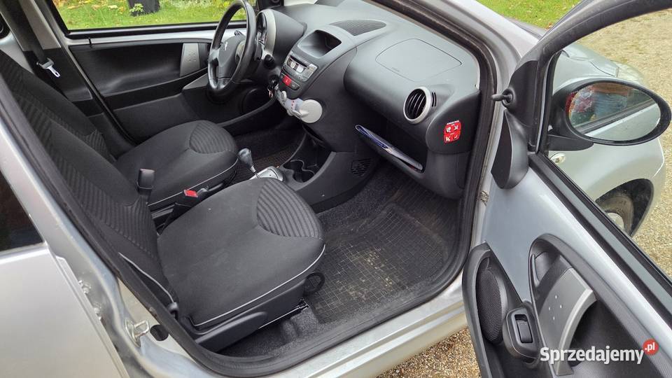 Peugeot 107 Automat Polski Salon 85 klimatyzacja pomorskie sprzedam