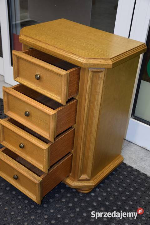 komoda dębowa z szufladami nowa warmińsko-mazurskie Olsztyn