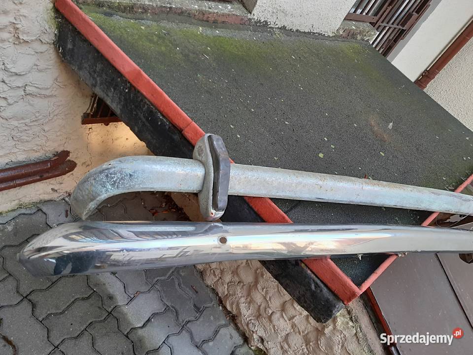 Fiat 125p włoski klasyk zderzak tył chrom kły Grudziądz