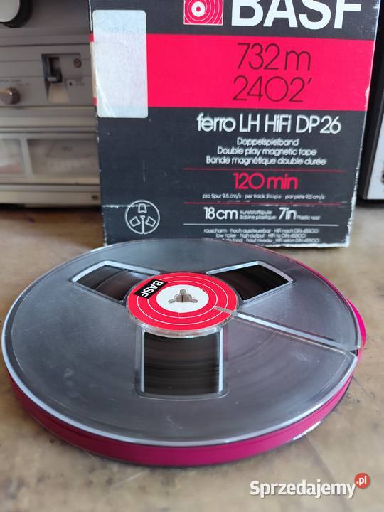 BASF DP26 LH HiFi 732m 18 taśma magnetofonowa Stargard