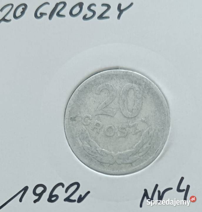 20 Groszy 1962 r 4 PRL
