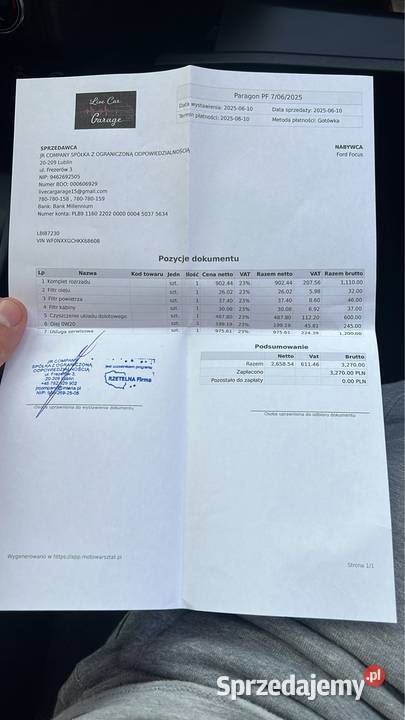 Ford Focus Active 10 EcoBoost 125 Automat Full wielofunkcyjna kierownica lubelskie Lublin