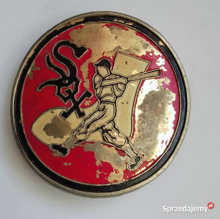 Złota klamra do paska SOX MLB Nakło nad Notecią