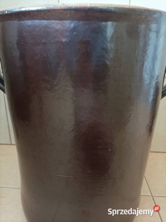 Duży garnek kamionkowy 50L sprzedam