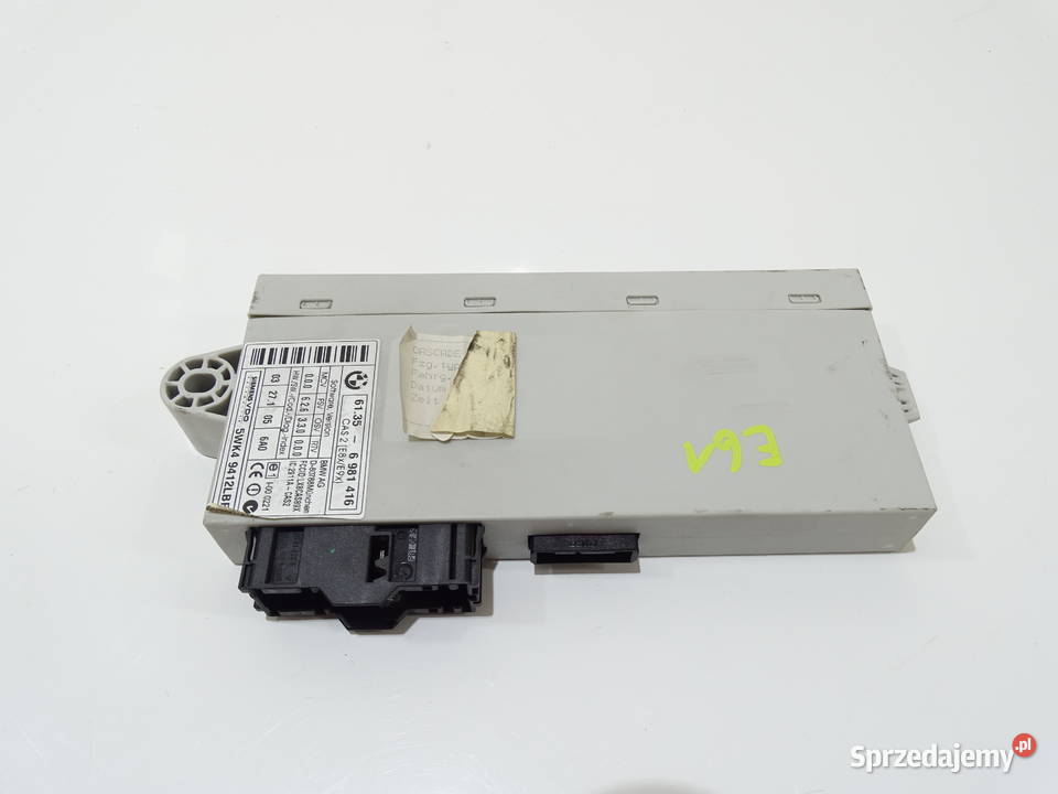 MODUŁ STEROWNIK CAS BMW E90 E60 E61 OE 6981416 Części samochodowe lubelskie Strzyżewice sprzedam