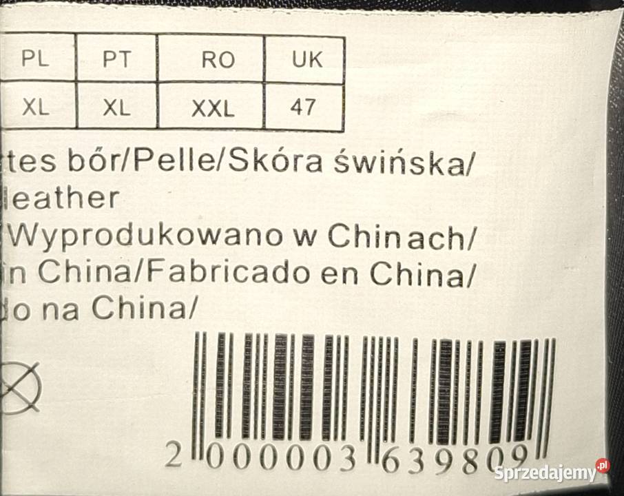 Męska skórzana kurtka marynarka In Extenso