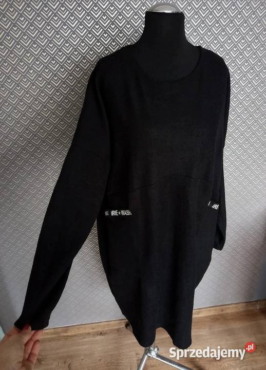 Długa bluza oversize z kieszeniami Legnica
