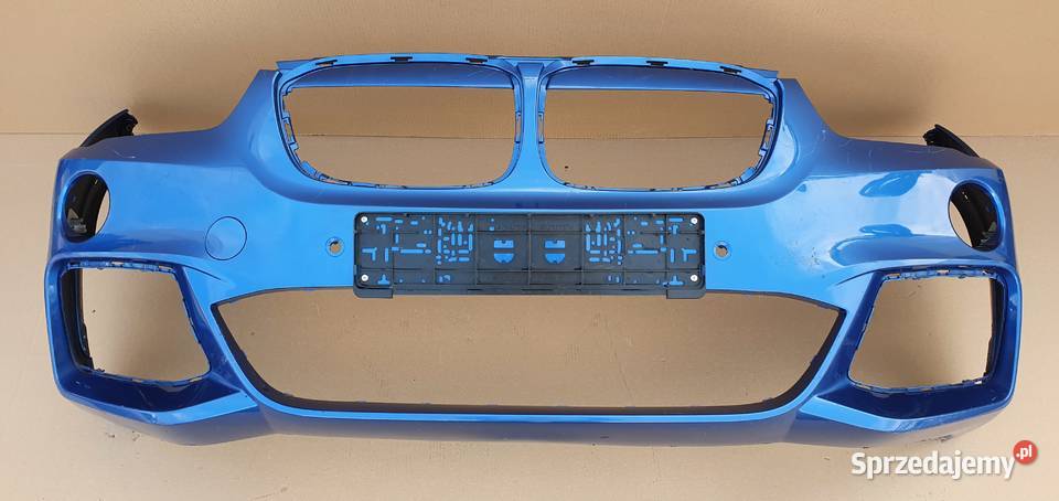 BMW X1 F48 SPORT ZDERZAK PRZÓD Bieleń