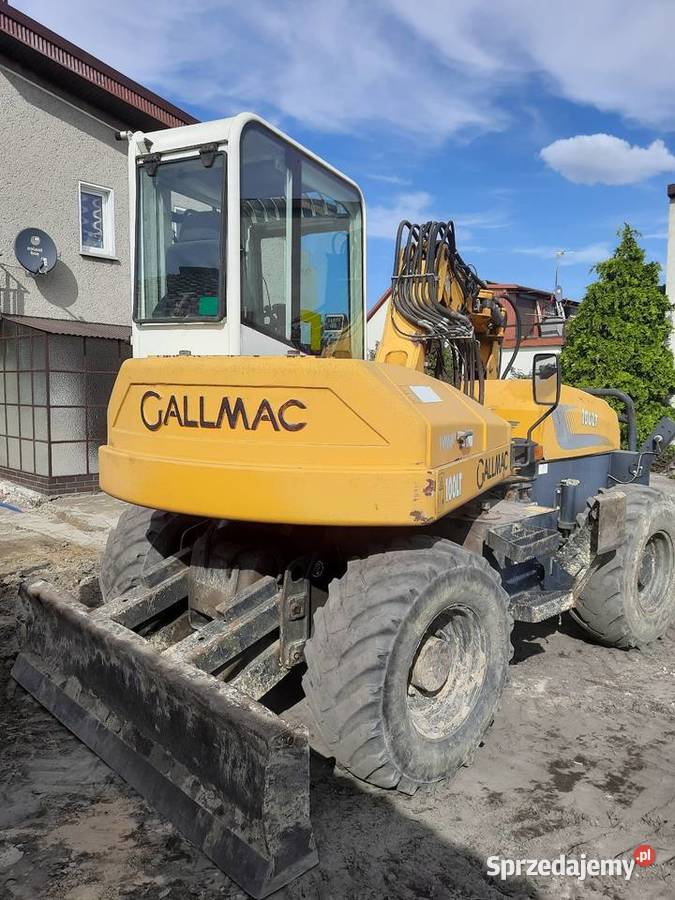 Koparko ładowarka Gallmac MWM 100 lt z 2010 roku Ostrów Wielkopolski