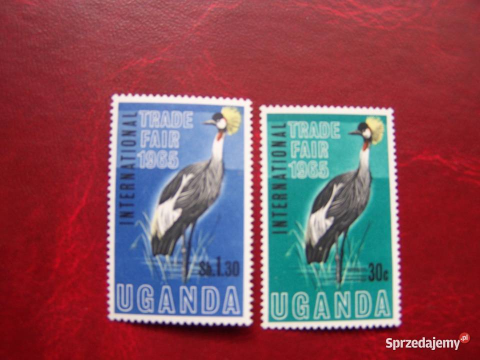 Uganda 1965 MNH Mi 8586 Fauna Ptaki Antyki, Sztuka, Kolekcje