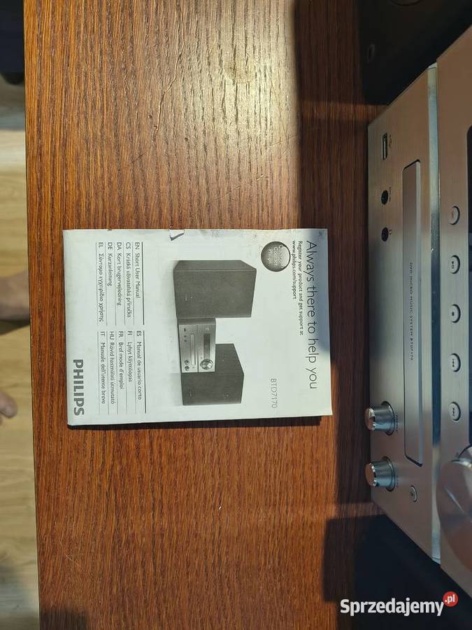 Wieża Philips BTD7170 Technologia NFC Bluetooth lubelskie Lublin