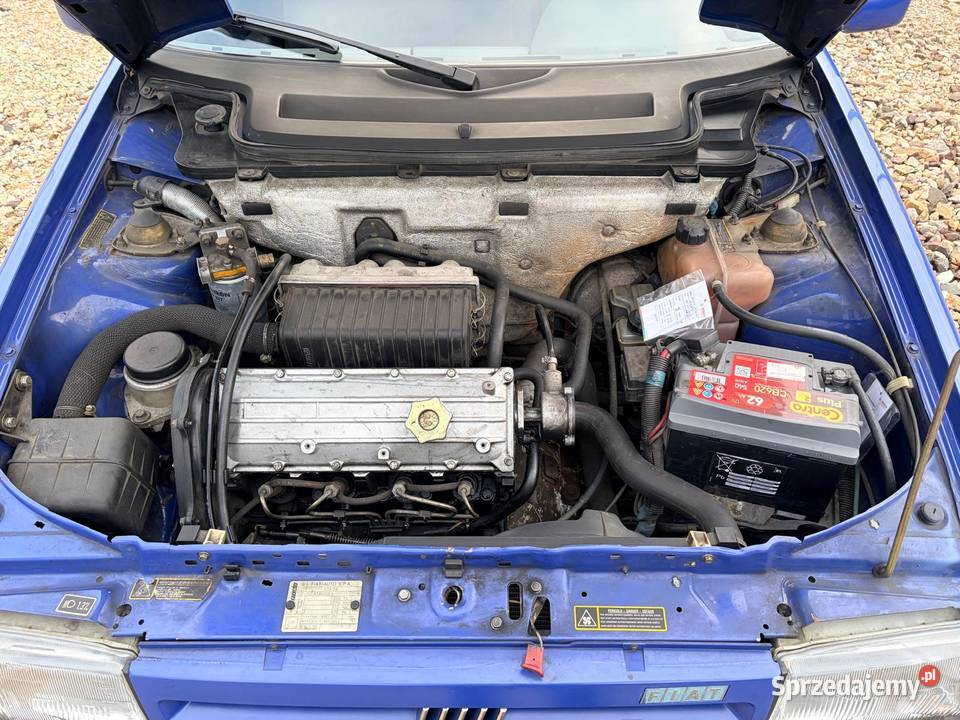 Fiat Uno Diesel 17 D Pierwszy Właściciel Czarne Poraj