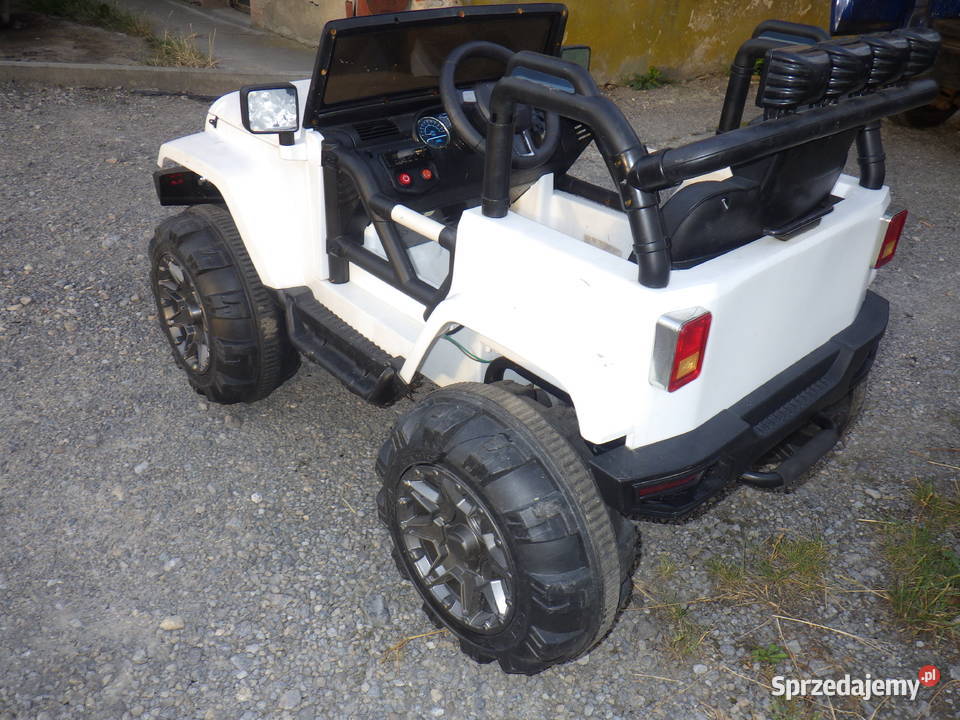 Duży Jeep na Akumulator Mocny Jeep na Akumulator