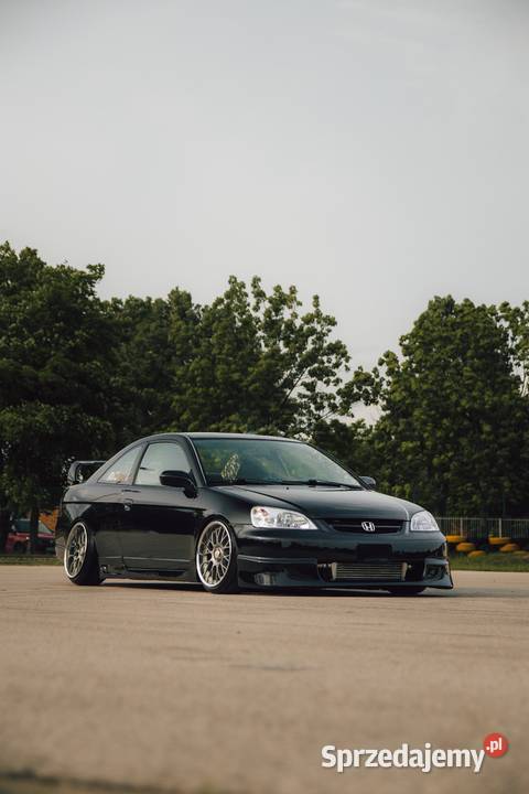 HONDA CIVIC 7 COUPE TURBO elektrycznie ustawiane fotele Zduńska Wola