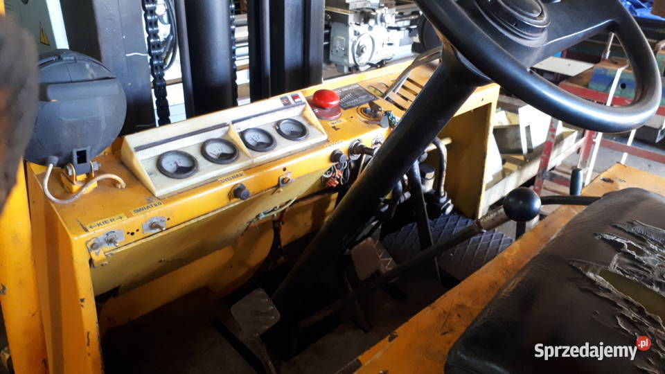 Wózek widłowy BUŁGAR udźwig 32 tony dolnośląskie Wiązów