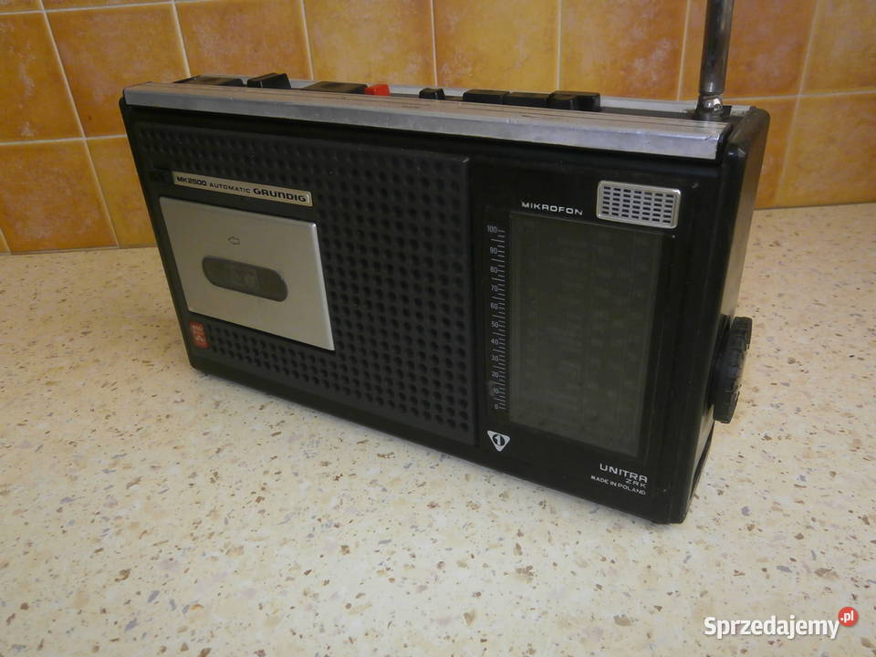 Magnetofon UNITRA MK 2500 GRUNDIG do naprawy Łódź