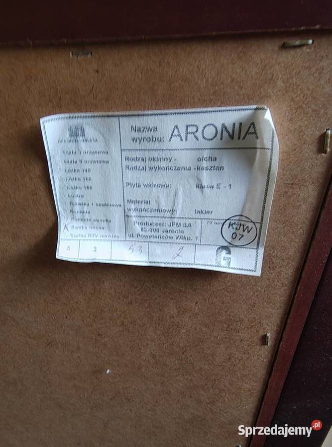 Komplet mebli Aronia Swarzędzka Fabryka Mebli śląskie Rybnik