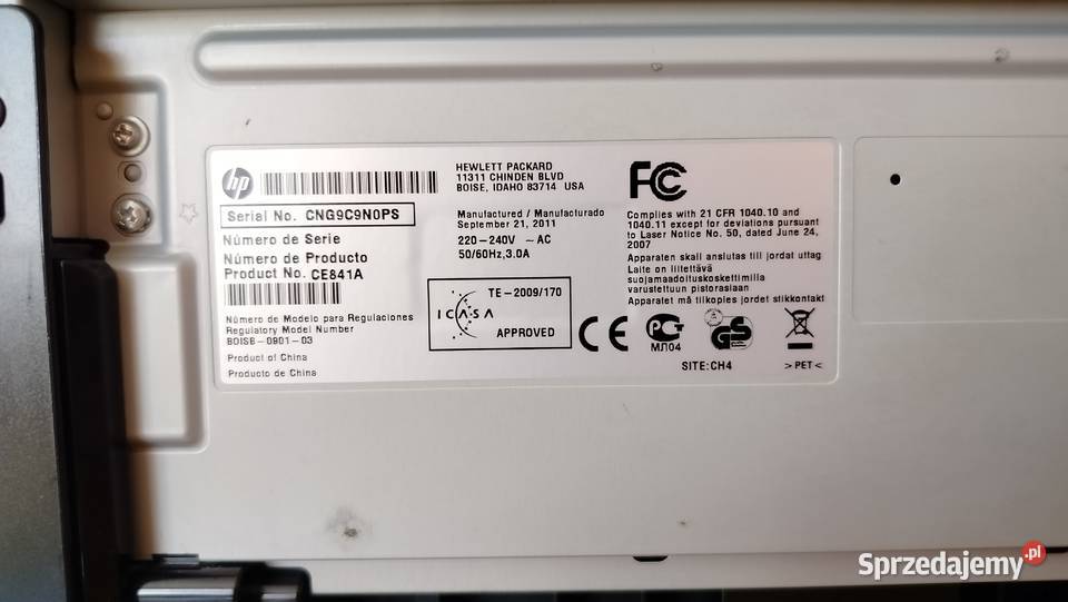Drukarka HP LaserJet Professional M1212nf MFP Pszczyna