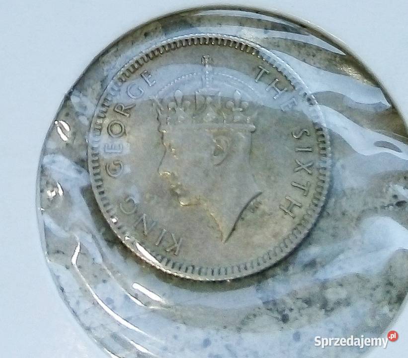 MALAYE BRYTYJSKIE 5 CENTS 1950 rCUNI Legionowo