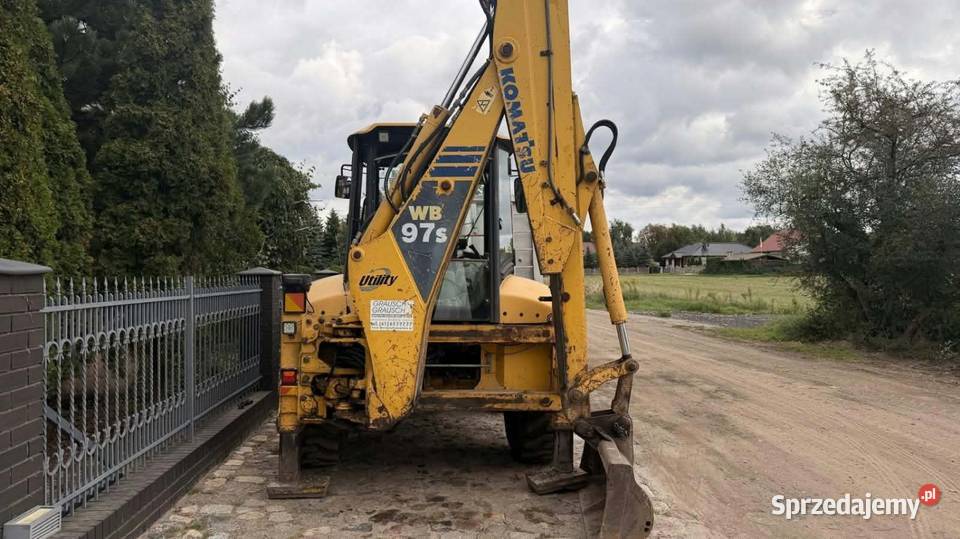 Koparkoładowarka Komatsu WB97S nie Wieluń