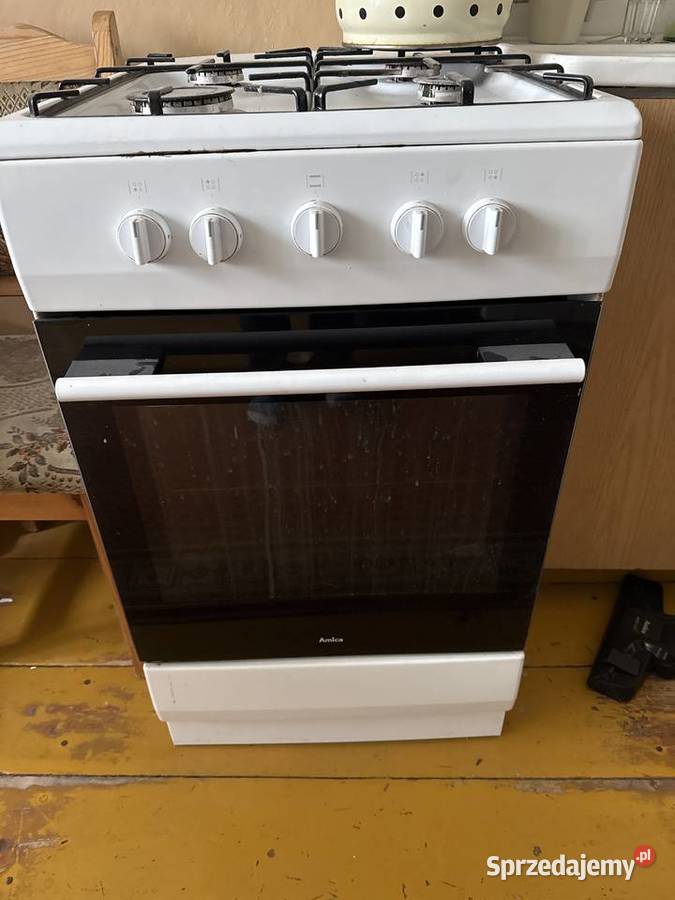 Kuchnia gazowa z piekarnikiem amica Szczytno