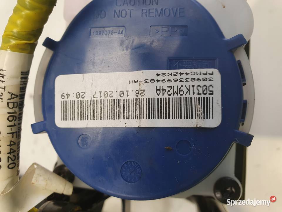 Toyota CHR CHR PAS BEZPIECZEŃSTWA prawy przód osobowe Pasy bezpieczeństwa Rudka