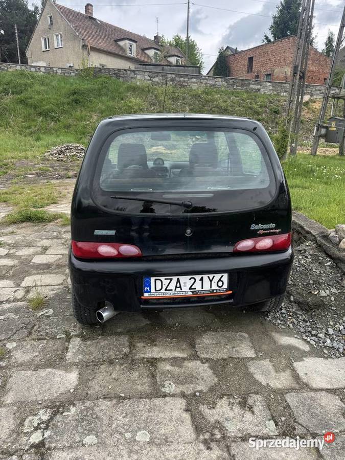 Seicento sporting 11 nowy przegląd Rok produkcji 1999 Doboszowice sprzedam