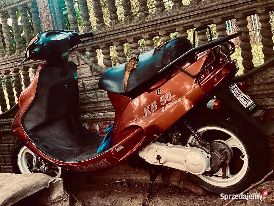 Kymco kb 50 2t w całości na części 3200km mazowieckie Zawada