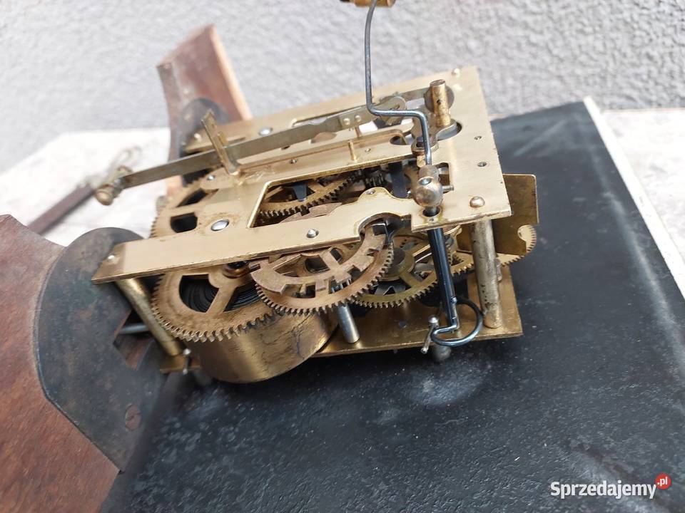 Stary zegar ścienny Junghans 1920r sprawny film Tczew